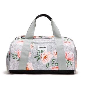 Vooray Burner Gym Duffel in Rose Gray